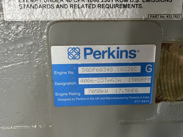 Perkins 4006 23TAG3A — изображение 8